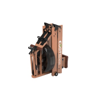 Macchina vogatore di legno EOAT WR-517F: attrezzatura da palestra piegabile per gli allenamenti a casa