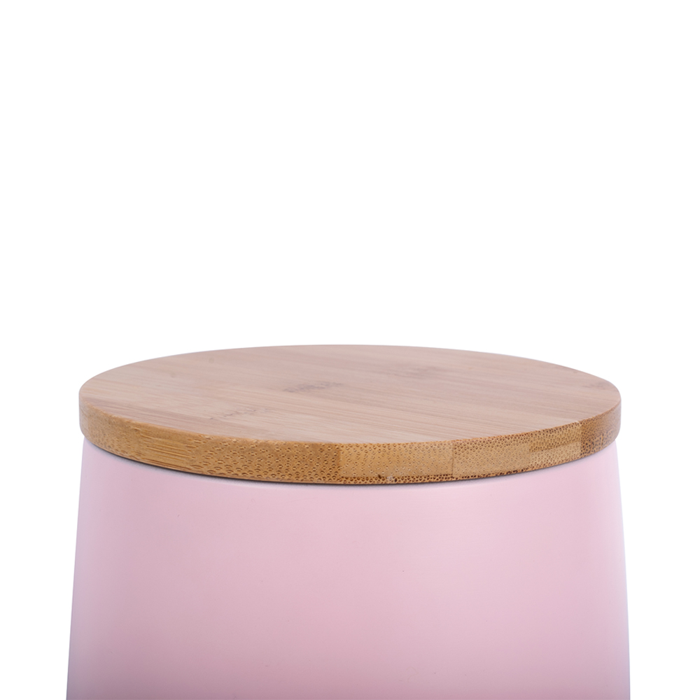Canister With Bamboo Lid 1 Jpg