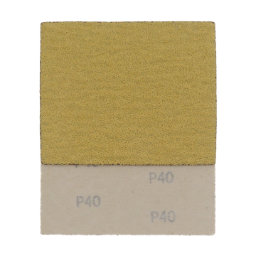 115x140MM Alumina Hook and Loop Sandpaper for Multi-Surface Polishing