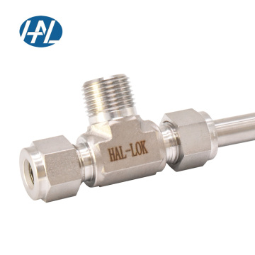 316 Stainless Steel Male Branch Tee Fittings - Compression Fitting Male Tee