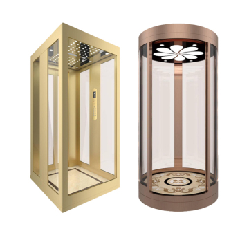 Portable Home Lift: 2-4 Floors Hydraulic Residential Elevator for Small Homes and Villas