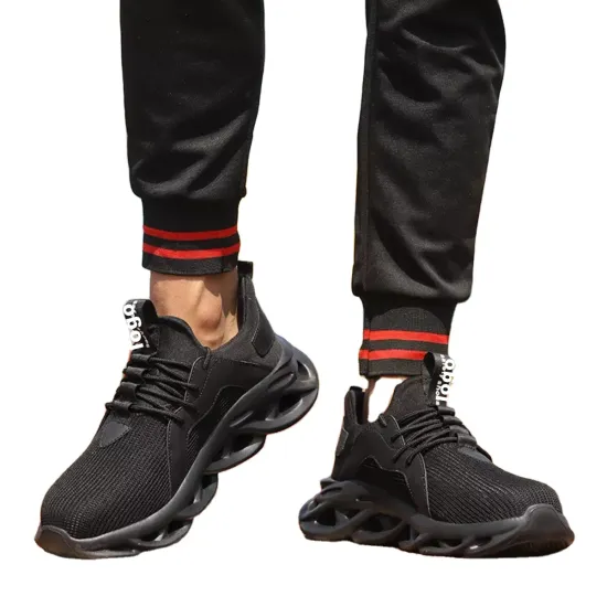 Hot Selling Steel Toe Lightweight Men's Safety Shoes: Industrial Breathable Work & Sport Shoes