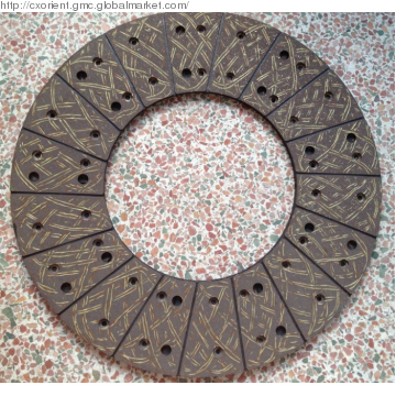 New type with 350 degree temperature Clutch Facings, DF240H