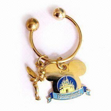 Metal Keychain, Made of Zinc Alloy, Ideal for Promotions, Gifts, and Souvenirs