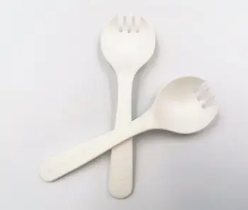 Healthy Cornstarch 100% Compostable Disposable Spork
