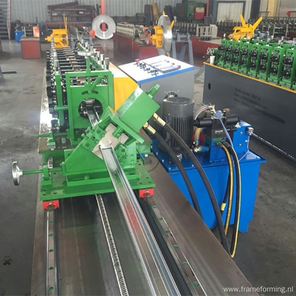 Double furring roll forming machine