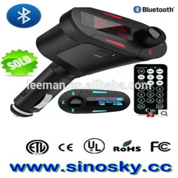 Leeman Mobile phone Car MP3 FM Transmitter For iphone 5 iPad Samsung
