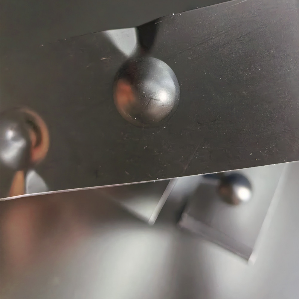 color coated steel impact