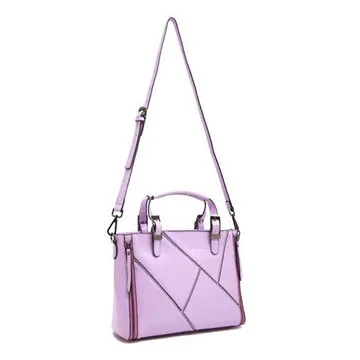 Comely Lady Genuine Leather Handbag, Elegant and Fashionable