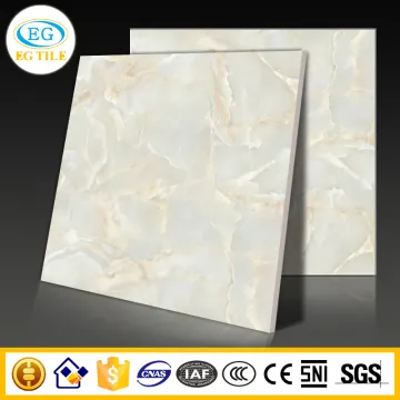 32"x32" White marble real natural stone vitrified glazed polished ceramic tile