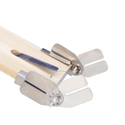 Flamed salmon board outdoor bbq portable salmon wooden salmon board with stainless Steel Brackets