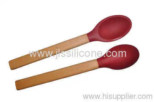 Silicone Spoon With Handle 