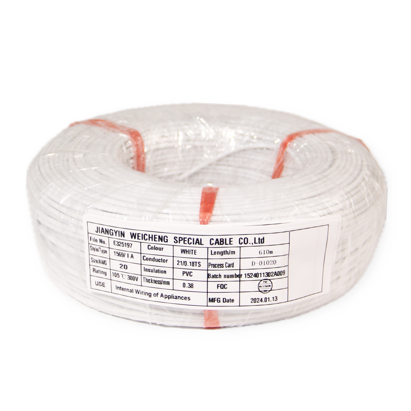 PVC electronic wire UL1569