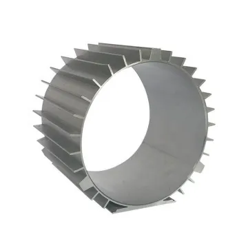 Anodized Aluminum Electric Motor Housing for Industrial Applications