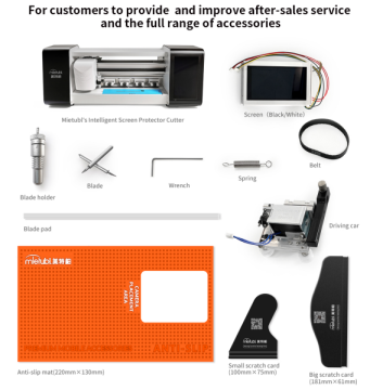 Hydrogel machine screen protector tpu film cutting machine
