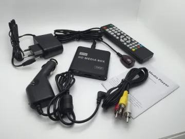 REDAMIGO HD 1080P mini car Media Player for car Center HDD U Disk MultiMedia Player with Car Charger IR Extender AV SD/MMC