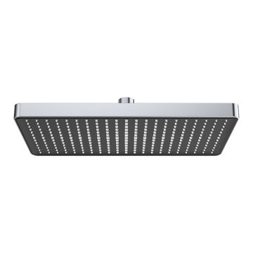 Spa-Style Square Rain Shower with ABS Construction and TPE Tips