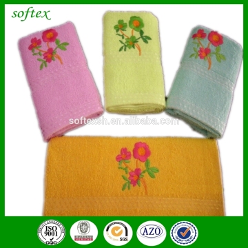 cotton 80g hand towel to embroider wholesale