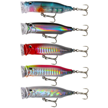 Professional Saltwater Fishing Lures: Noisy Topwater Popper Bait for Tuna and Sea Fishing