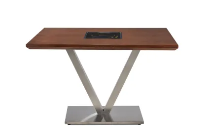 frame fire board restaurant dining table