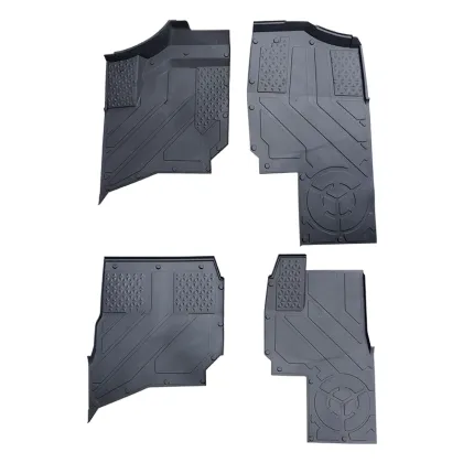 TPE Floor Mats for Polaris Ranger XD 1500 CREW 2024 by YongJin