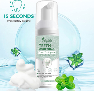 2023 Hot Selling Organic Mint Flavor Private Label Toothpaste for Whitening and Cleaning