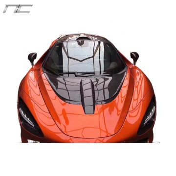 Novitec Style Carbon Fiber Engine Hood för McLaren 720S (2017-2019)