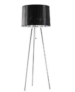 Modern fabric floor lamp
