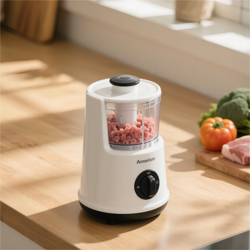 Small electric meat grinder
