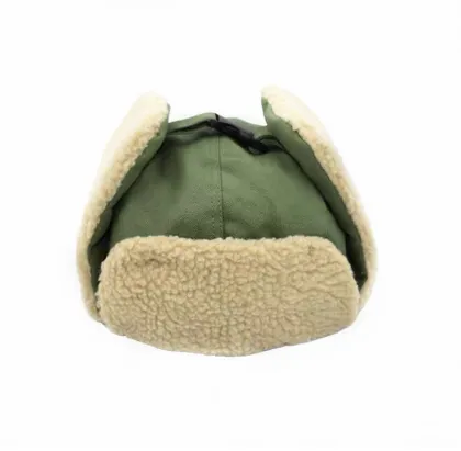 2023 Winter Warm Wool and Cotton Ear Cover Hat for Men and Women