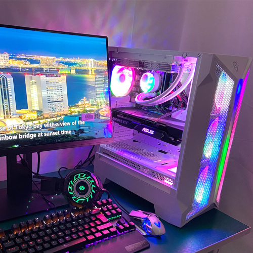 Customized desktop gaming computer