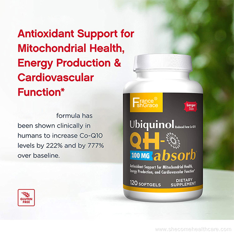 coq10 Supplement Oral Gum Health Support CoQ10 Softgels