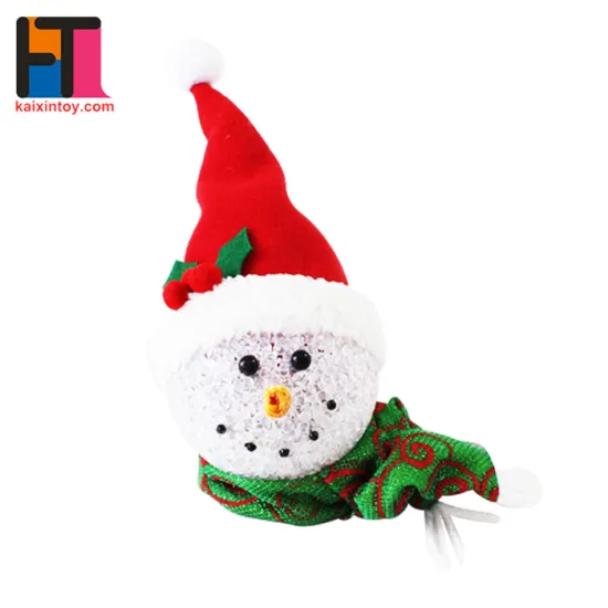 10255301 Christmas 2017 Snowman Craft Gift New Christmas Decorations With Light
