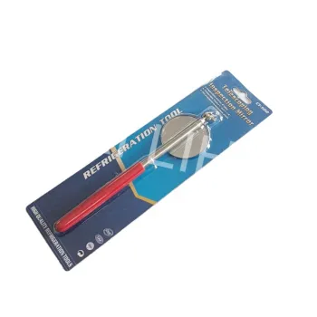 AC Repair and Refrigeration Maintenance Tool: Telescopic Inspection Mirror with Reflector - CT-502