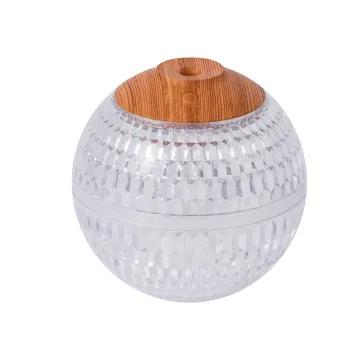Portable Cool-Mist Impeller Humidifier Aromatherapy Diffuser USB Car Battery Powered Low Noise Color-Changing LED Light 350ml