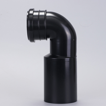 Black Color Toilet Pan Connector and Fittings for Drains