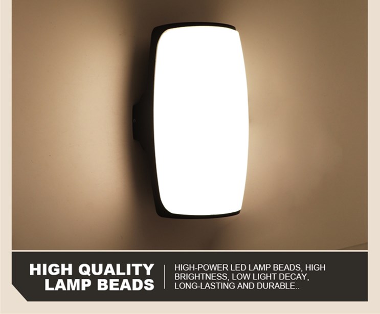 18W bedroom wall mounted light surface wall lights