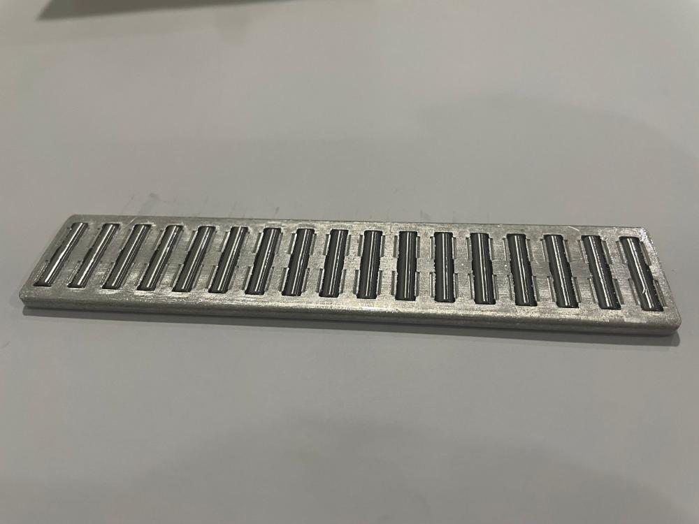 jaula plana tipo escalera de rodamiento de agujas, 127 mm