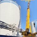 Industry-adapted silo for fly ash storage