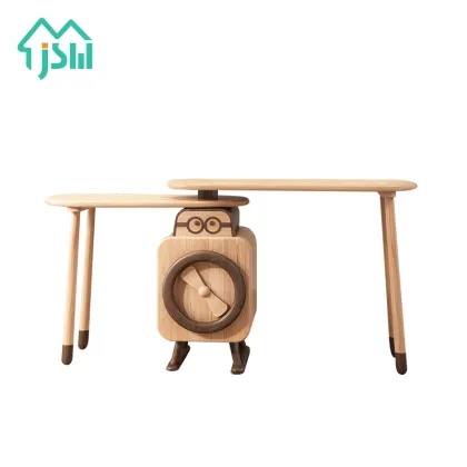 Cartoon Wooden Storage Study Table for Kids