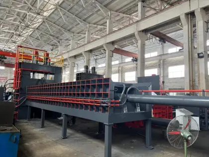 Scrap Copper Sheets Plates Steel Bar Gantry Shear