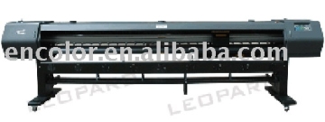 Large format solvent printer