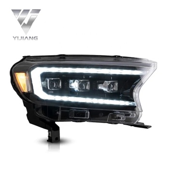 YIJIANG OEM Ford Ranger Headlights with Dynamic Turn Signal and LED Technology