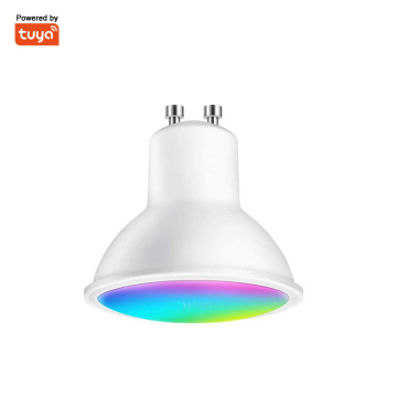 LEDEAST XLD GU10 Dimmable and Color-Adjustable WiFi Spotlight with Alexa Speaker Control and Tuya Compatibility