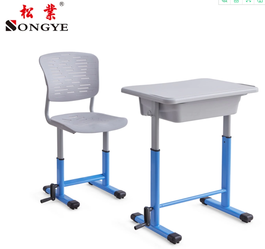 Adjustable Student Desks And Chairs