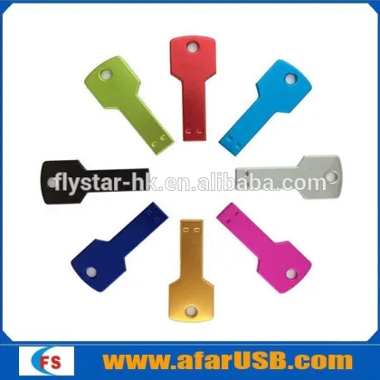 Muti-color key USB drive download with custom logo, high speed usb flash drive, usb stick