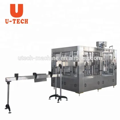 Chinese 24 washing filling capping heads for cola drinks filling machine