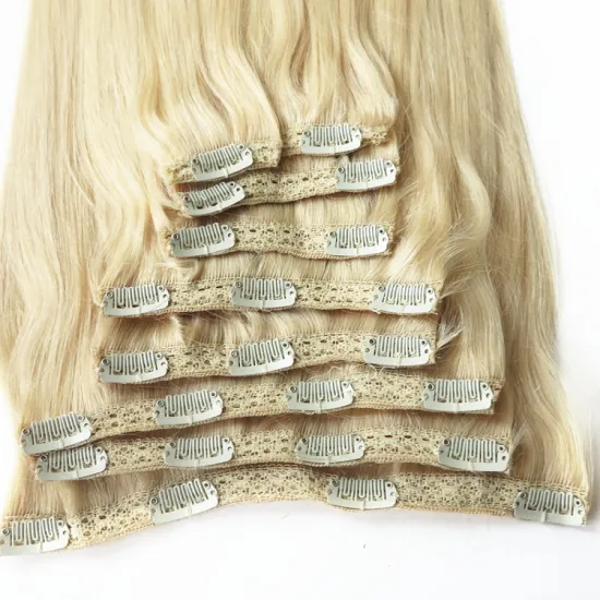 Harmony Wholesale High Quality Kinky Curly Clip In Hair Extensions 18" 20" 22" 24" Brazilian Clip In Hair Extensions Clip In