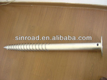 screw piles foundation height adjustment screw