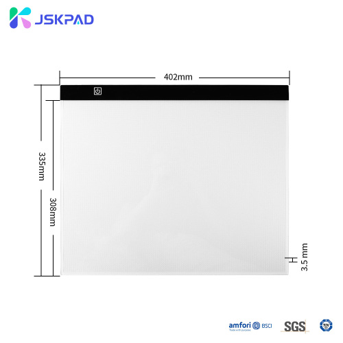 JSKPAD A3 LED Dessin Esquisse Conseil Alimentation USB